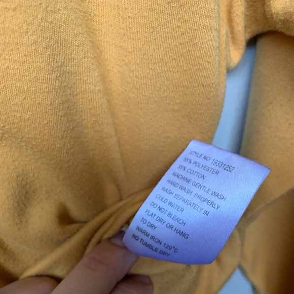 $25/2 Stylish Chains on Dolman Sleeve Wide Neck Top Muster Color - Picture 10 of 11